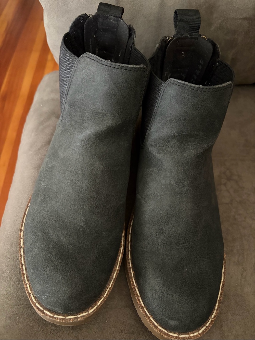 Blowfish  Chelsea Ankle Boots in Dark Gray